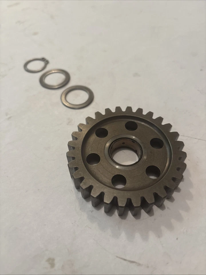 1986-87 Yamaha TT350 TT 350 Engine Kick Start Idler Gear Idle 2-H OEM ✅GOOD✅ - Image 4 of 4