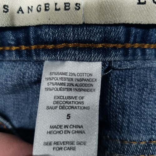 GUESS Emily Girls Size 5 Skinny Low Rise Ultra Jeans, Faded Blue Super Cute - Picture 17 of 18