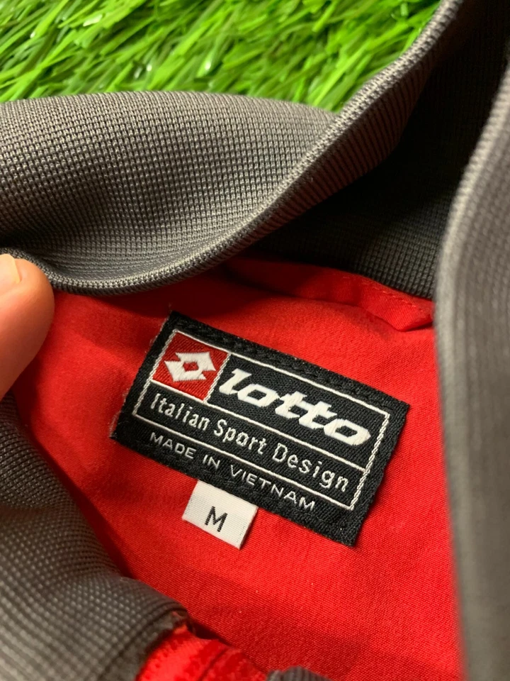 LOTTO оригинальный мужской повседневный спортивный тренировочный костюм трек Топ куртка и брюки размер M - Изображение 3 из 4