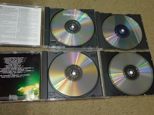 AC/DC - 4 CD LOT WHO MADE WHO/BLOW UP YOUR VIDEO/LIVE/BALL BREAKER - Picture 3 of 4