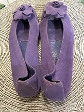 Women  s Suede Ballet Flats