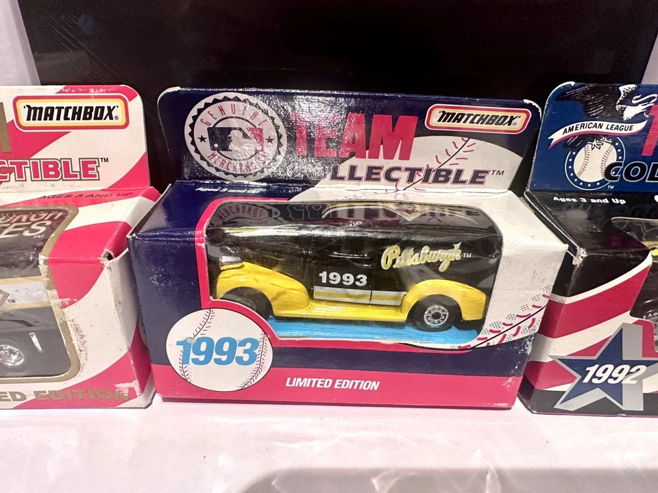 Remolque tractor Matchbox 1/64 Pittsburgh Pirates y autos 1991-1996 Foto 4 de 4