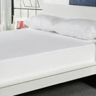 Luxury fitted breathable waterproof brushed cotton mattress protector Single bed
