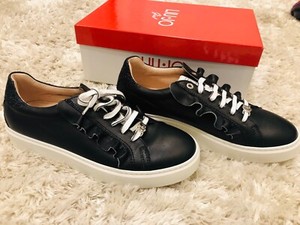 Scarpe Sneakers bambina LIU JO nere con para e lacci bianchi mis 37 | eBay