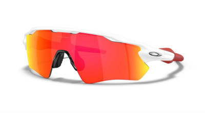 Oakley Radar EV Path Men Sunglasses 9275-13 Red / Red Ear Socks