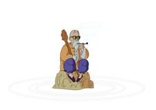 Dragonball Dragon Ball Z Muten Roshi Alfombra de Juego de Fondo Simple Alfombra de Juego