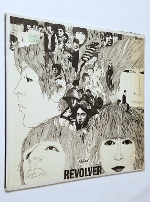 THE BEATLES REVOLVER LP IN SHRINK ST 2576 CAPITOL RECORDS VINYL