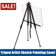 Portable Tripod Artist Sketch Painting Easel Adjustable Drawing Stand w/Bag 1.6M