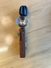 Quench Bar10der Ultimate Cocktail Tool, 10-in-1 Bar tool, Vintage Oak Edition