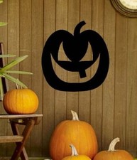 Evil Pumpkin Horror Death Halloween Scary Vinyl Sticker Decal