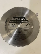5-1/2 In. X 100-Tooth Osb/Plywood Circular Saw Blade Steel Avanti Inch Teeth