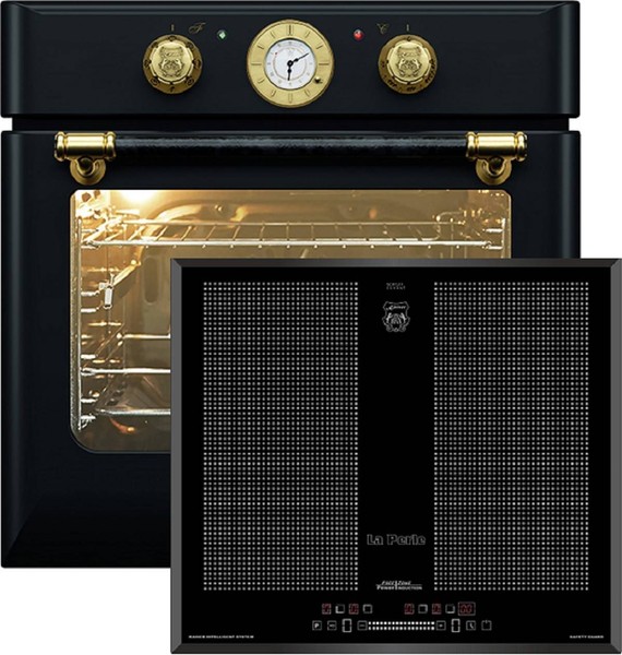 Elektro Backofen Kaiser Eh 6432 Be Autark 68L+Induktions-Kochfeld 60 Cm-image