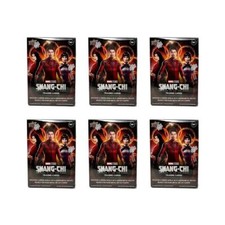 Upper Deck UD Marvel Shang-Chi Legend of the Ten Rings Lot of 6 Blaster Boxes