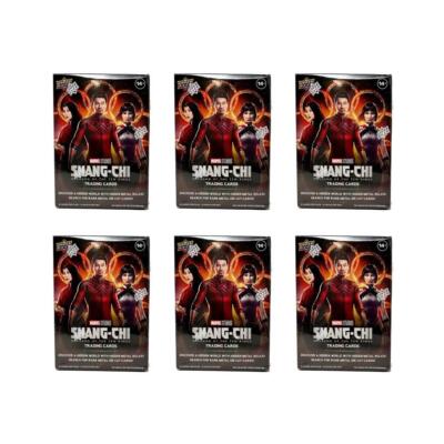 Upper Deck UD Marvel Shang-Chi Legend of the Ten Rings Lot of 6 Blaster Boxes