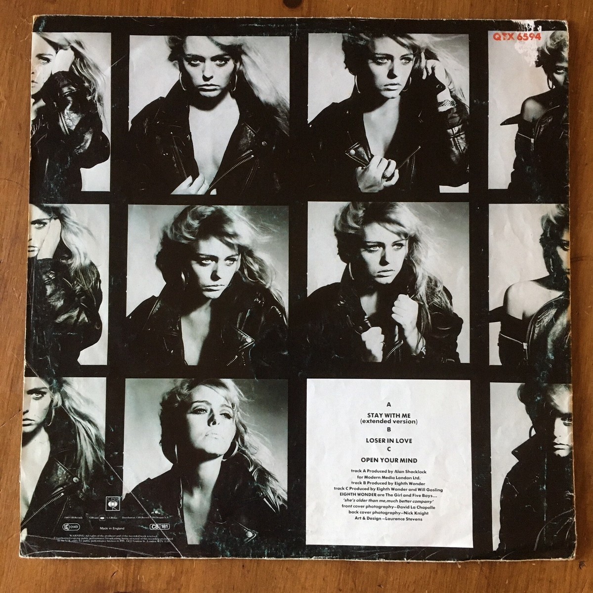 RARE Eighth Wonder: Stay With Me (Extended) 45 VINTAGE VINYL
