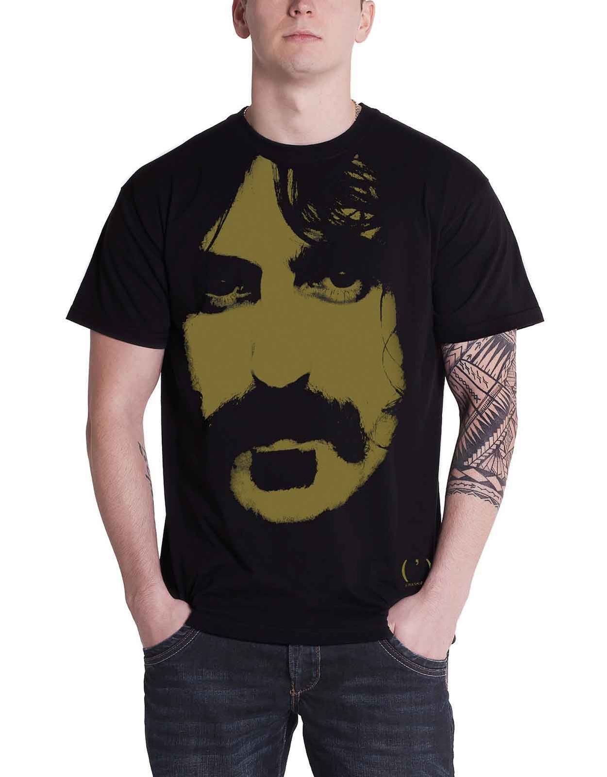 Frank Zappa Apostrophe Logo Official Men’s Black T-Shirt