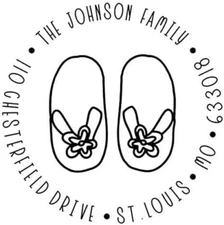 Custom Address Embosser - Personalize with Initials & Text - Hand-Held Embossing