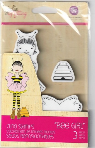 Julie Nutting - Bee Girl - Muñeca Estampilla Adherente Prima Marketing Medios Mixtos 912154 - Imagen 3 de 3