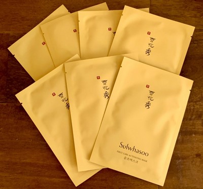 Sulwhasoo First Care Activating Mask Moisturizing Radiance 7pcs Sale!! 