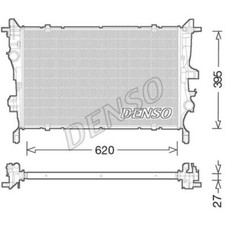 Radiatore raffreddamento motore DENSO per fuoristrada Jeep Renegade chiuso 2.0 CRD