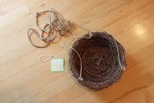 Rare New Pottery Barn Kids Penelope Hanging Birdnest Bird Nest