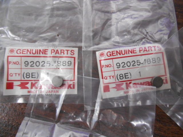 NOS Kawasaki OEM Shim 2.95T 89-90 ZX750 90-00 ZX1100 90-99