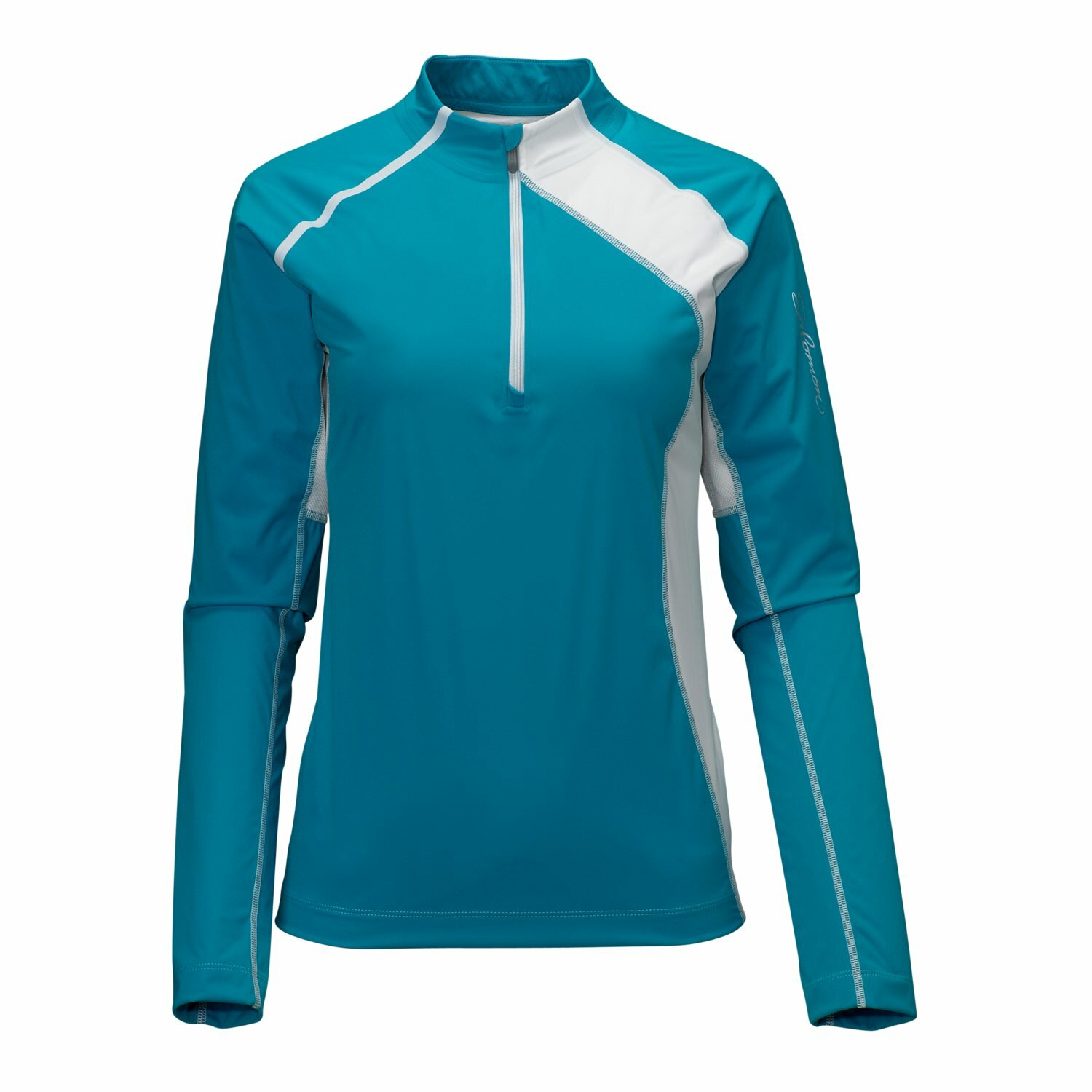 Maglietta Salomon Donna Running XT Soft shell LS 1 2 cerniera grande