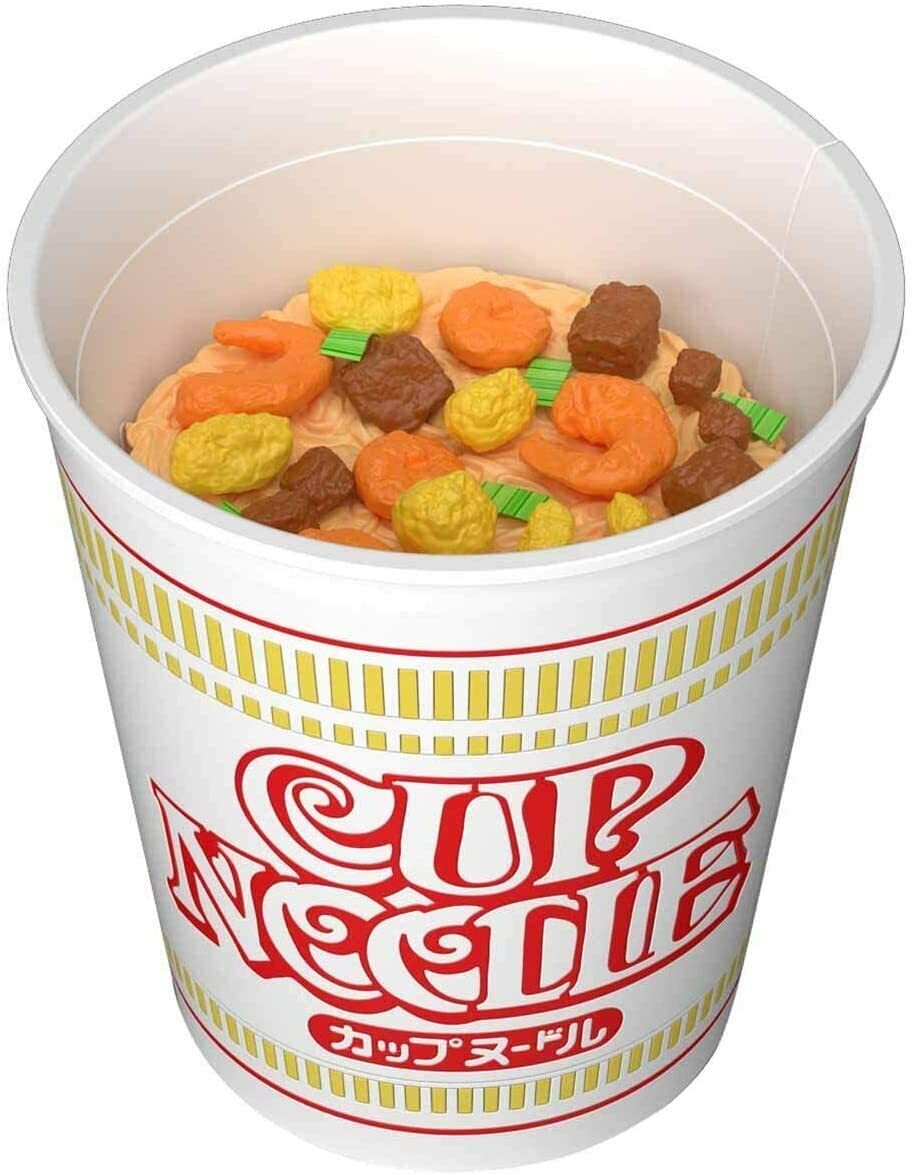 【レア】ETRICH TAUBE NISSIN CUP NOODLE景品 BANDAI BEST HIT CHRONICLE Cup Noodle 1/1 Colored Plastic