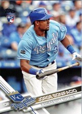 2017 Topps Update #US51 Jorge Bonifacio RC Kansas City Royals