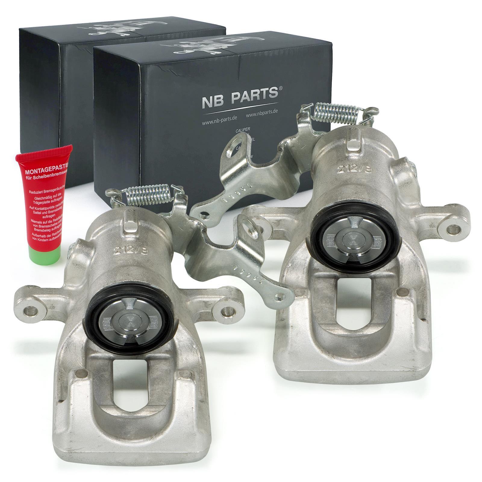 2x Brake Caliper 38mm Rear for Citroen Berlingo B9 Peugeot Partner