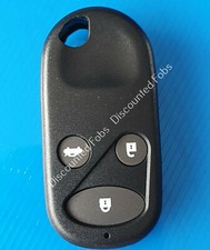 Fits Honda Civic Jazz Accord CRV 3 Button Remote Key Fob Case Shell Repair