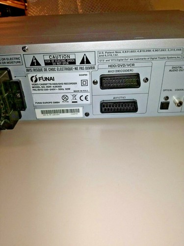 VIDEOREGISTRATORE FUNAI HDR-A2635D - Foto 9 di 12