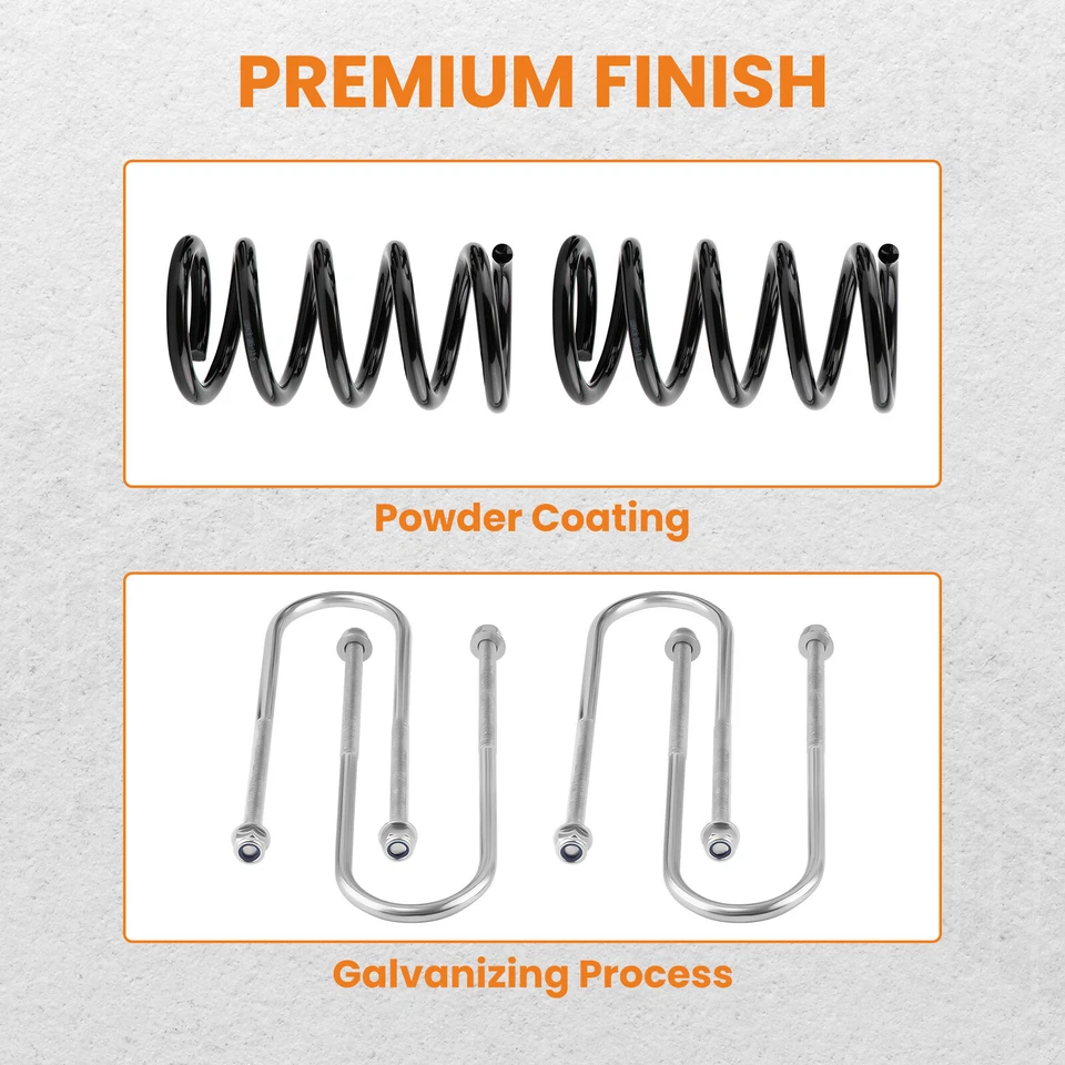 5" Front 4" Rear Drop Lowering Kit For Chevy S10 GMC S15 V6 2WD 1982-04 - Image 4 of 4