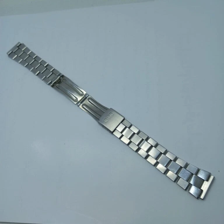 Q&Q Z063 Original Acero Inoxidable 18 mm Vintage Reloj Pulsera Hombre’s Foto 4 de 4