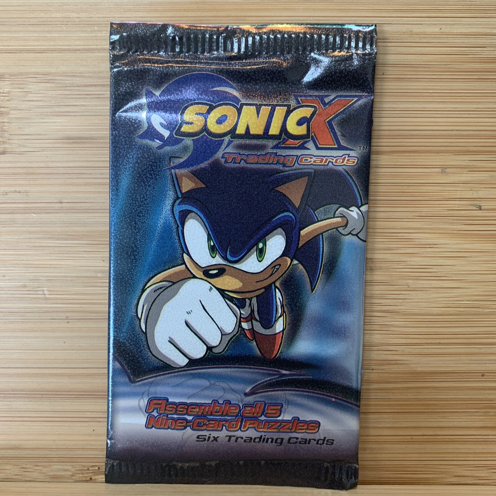 (1) 2004 Sonic X Trading Card Game Sealed Booster Pack FACTORY SEALED