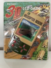 VINTAGE 1990’s. SYSTEMA 3D HELICOPTER RESCUE ELECTRONIC HANDHELD LCD GAME - NEW