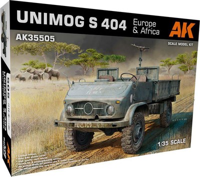 AK Interactive 1:35 Maßstab Unimog S 404 Europa & Afrika