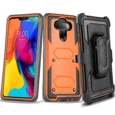 RUGGED FULL BODY TANK Belt Clip Holster Stand Phone Case Cover SCREEN PROTECTOR