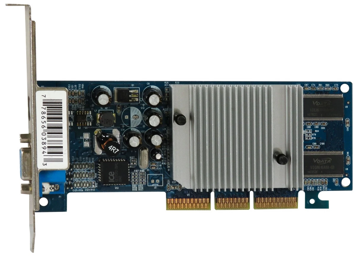 XFX NVIDIA GEFORCE FX 5200 128MB PV T34K NTH6 AGP