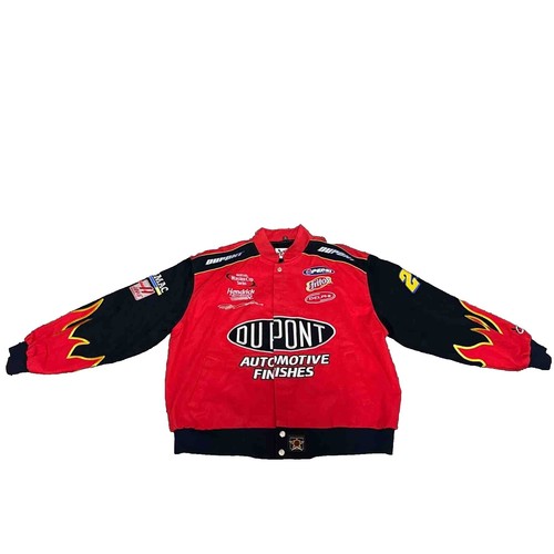 DuPont Motorsports ジャケット XL Vintage DuPont Motorsports Jacket Mens XL NASCAR Racing Jeff