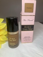 TOO FACED Born This Way Undetectable Coverage Foundation CHESTNUT 1.0 OZ NIB