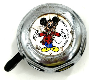 VINTAGE MICKEY MOUSE BIKE BELL/RINGER BICYCLE BREEZE HOLLYWOOD TYPHOON