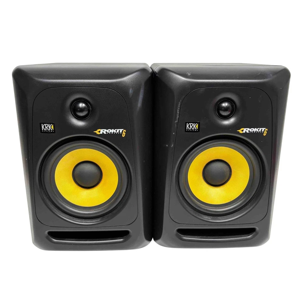 KRK Rokit 6 G3 RP6G3-NA 6" 73W Powered Studio Monitor Speaker Pair - Image 2 of 4