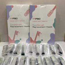 YMPBO 2Pack Of 9 Electric Toothbrush Replacement Heads Soft Bristles Brush 18pcs