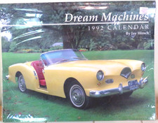 Calendario 1992 Dream Machine Exotic Cars Gto, Corvette e altro mai aperto