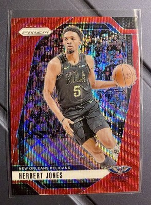 Panini Prizm 24-25 Herbert Jones Pelicans #123 Ruby Wave Prizm - NEW