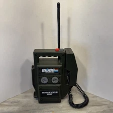 GI Joe Mobile Field Unit Walkie Talkie 2-Way Hasbro Vtg 1984 Parts Repair Rare🔥