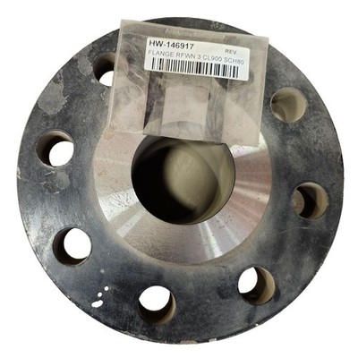 RAISED FACE WELD NECK FLANGE (RFWN) 3'' CL900 SCH80
