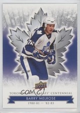 2017 Upper Deck Toronto Maple Leafs Centennial Barry Melrose #9 0r6j