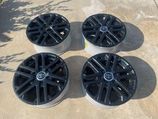Toyota Tundra Sequoia 22-24 Aluminum Black 18 Inch Oem Set Of 4 Wheels Rims Toyota Tundra Sequoia 22-24 Aluminum Black 18 Inch Oem Set Of 4 Wheels Rims
